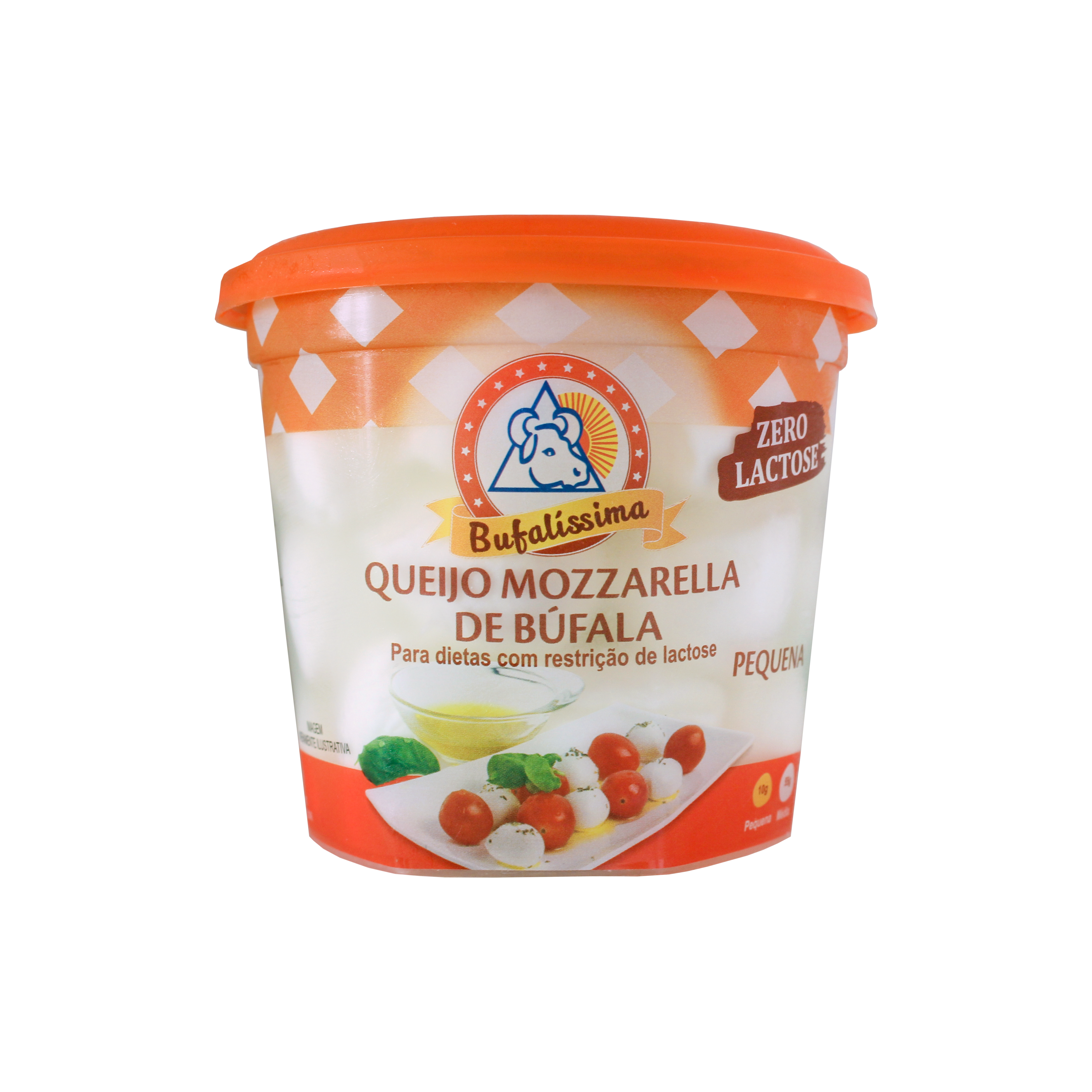 MOZZARELLA BOLA PEQUENA 180G - ZERO LACTOSE